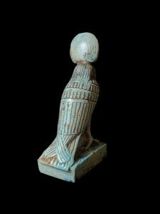 Rare BA Bird Statue with Sundisk - Ancient Egyptian Art - Image 4