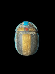 old Egyptian Scarab, The decorative Good luck scarab in Ancient Egypt. Scarab beetle Egypt - Image 4