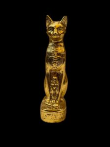 Ancient Egyptian Goddess Bastet statue, Home decor statues made in Egypt - Image 4