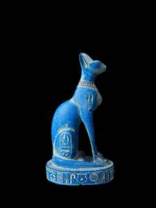 Ancient Egyptian Goddess Bastet statue, Home decor statues made in Egypt - Image 4