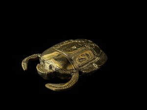 Egyptian Scarab, The decorative Good luck scarab in Ancient Egypt. - Image 4