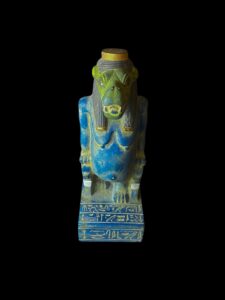 Handmade Egyptian Taweret Statue: Hippo Goddess Decor - Image 4