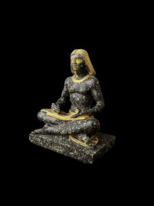 Handmade Egyptian Scribe Statue: Ancient Egypt Decor - Image 4