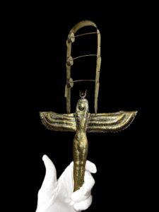 Goddess Hathor Sistrum: Ancient Egyptian Musical Instrument - Image 4