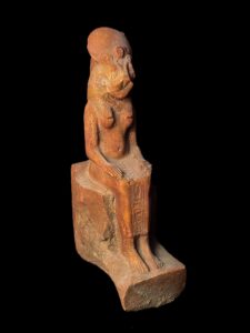 Egyptian Goddess Sekhmet Statuette: Made in Egypt - Image 4
