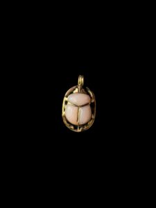 Egyptian Scarab pendant necklace, The decorative Good luck scarab in Ancient Egypt. - Image 4