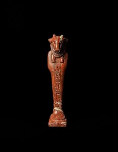 Handmade Jasper Goddess Hathor Statuette: Egyptian Artifact Replica - Image 4