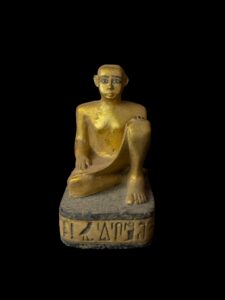 Vizier Hor Statue: Ancient Egyptian Art, Third Intermediate Period - Image 4