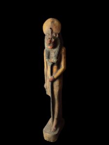 Egyptian Goddess Sekhmet Statue: Colorful Statuette - Image 4