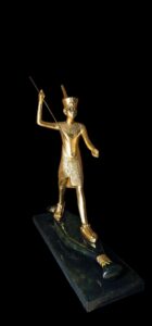 Egyptian King Tutankhamun Statue: Museum Replica - Image 4