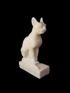 Ancient Egyptian Goddess Bastet statue, Home decor statues made in Egypt - Image 4