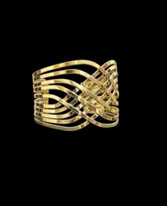 Handmade Egyptian Style Cuff Bracelet - Image 4