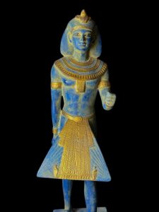 King Tutankhamun Ka Statue: Egyptian Guardian Stone Sculpture - Image 4