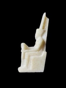 Egyptian God Amun Statue: Museum Replica - Image 4