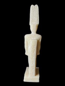 Egyptian God Amun Statue: Museum Replica - Image 4