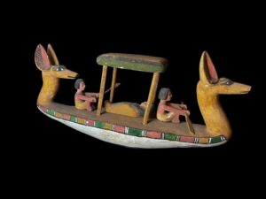 Egyptian Museum Ship: Royal Coffin Memorial Procession Replica - Image 4