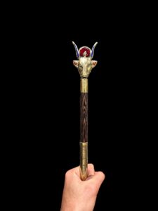Ebony & Brass Was Scepter: God Osiris Staff - Image 4