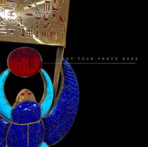 Egyptian Musical Sistrum: Handcrafted Ancient Instrument - Image 4