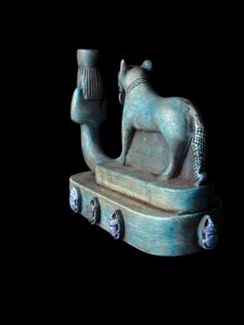 Egyptian Goddess Sekhmet Lion Statue - Made in Egypt - Image 4
