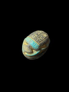 Old Egyptian Scarab Beetle: Good Luck Decor - Image 4