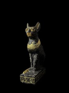 Ancient Egyptian Goddess Bastet statue, Home decor statues made in Egypt - Image 4