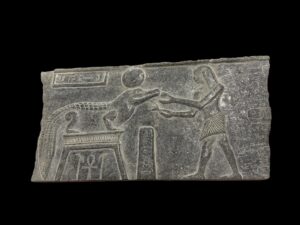 Egyptian God Sobek Statue: Nile Crocodile Relief - Image 4