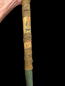 Ancient Egyptian Waz Sceptre Staff: Ceremony Stick - Image 4
