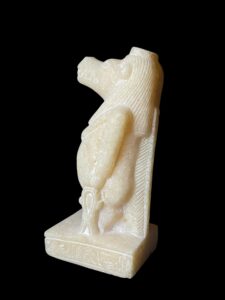 Handmade Egyptian Goddess Taweret Statue: Sobek Crocodile Symbol - Image 4