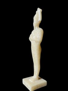Alabaster Egyptian God Osiris Statue: Unique Statuette - Image 4