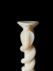 Ancient Egyptian Uraeus cobra candle holder style, snake gifts for Snakes lovers - Image 4