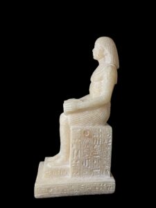 Handmade Egyptian Scribe Statue: Ancient Egypt Decor - Image 4