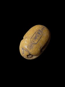 Old Egyptian Scarab Beetle: Good Luck Decor - Image 4