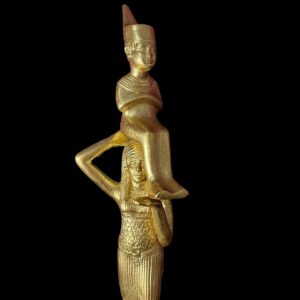 Egyptian King Tutankhamun Statue: Museum Replica - Image 4