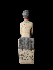 Museum Imhotep Statue - Ancient Egyptian Engineer Imhotep - the builder of Djoser's unprecedented step pyramid complex - Image 4