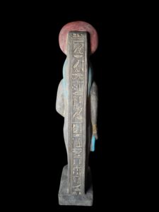 Egyptian Goddess Sekhmet Statue: Colorful Egyptian Statuette - Image 4