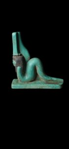 Manifest Handmade Goddess Hathor Statuette , Statue for the Egyptian Goddess Venus - Image 4