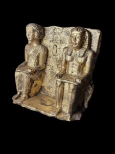 Rare Egyptian King and Queen Statue: Ancient Egypt Decor - Image 4