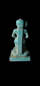 Egyptian Horus Cippus Stele: God Bes Protection Amulet - Image 4