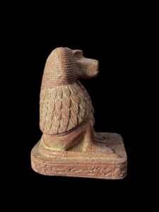 Egyptian Baboon statue, Museum Baboon symbol made in Egypt. - Image 4