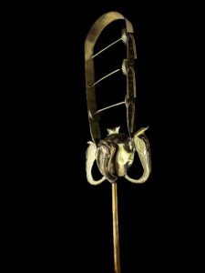 Handcrafted Egyptian Sistrum: Golden Uraeus Cobra Wadjet, Ancient Musical Instrument - Image 4