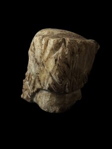 Vintage Sculpture of Socrates from Alabaster Stone , Handmade bust representing Greek Mythology - Image 4