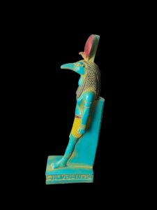 Egyptian God Thoth Statue: Rare Ancient Wisdom Decor - Image 4