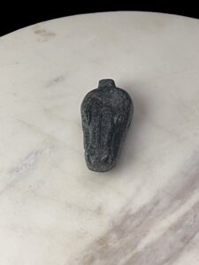 Natural Stone Sobek Amulet: Egyptian Crocodile God Pendant - Image 4