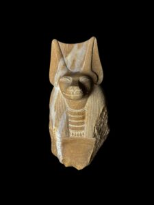 Quartz Egyptian God Anubis Statue: Afterlife Decor - Image 4