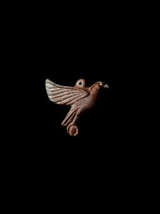 Jasper Stone Flying Horus Amulet: Egyptian God of Sky - Image 4