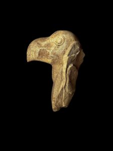 vulture Nekhbet Head made of stone. Hand carving. - Image 4