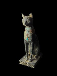 Ancient Egyptian Goddess Bastet statue, Home decor statues made in Egypt - Image 4