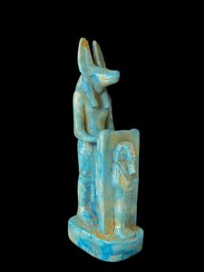 Stone Statue: Egyptian God Anubis, God of Afterlife - Image 4