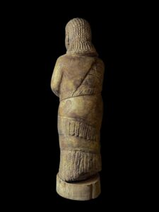 Mesopotamia art for Lamassu statue - Assyrian winged bull relief sculpture amulet - Image 4