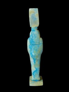 Egyptian Goddess Sekhmet Protecting Hathor Statue - Image 4
